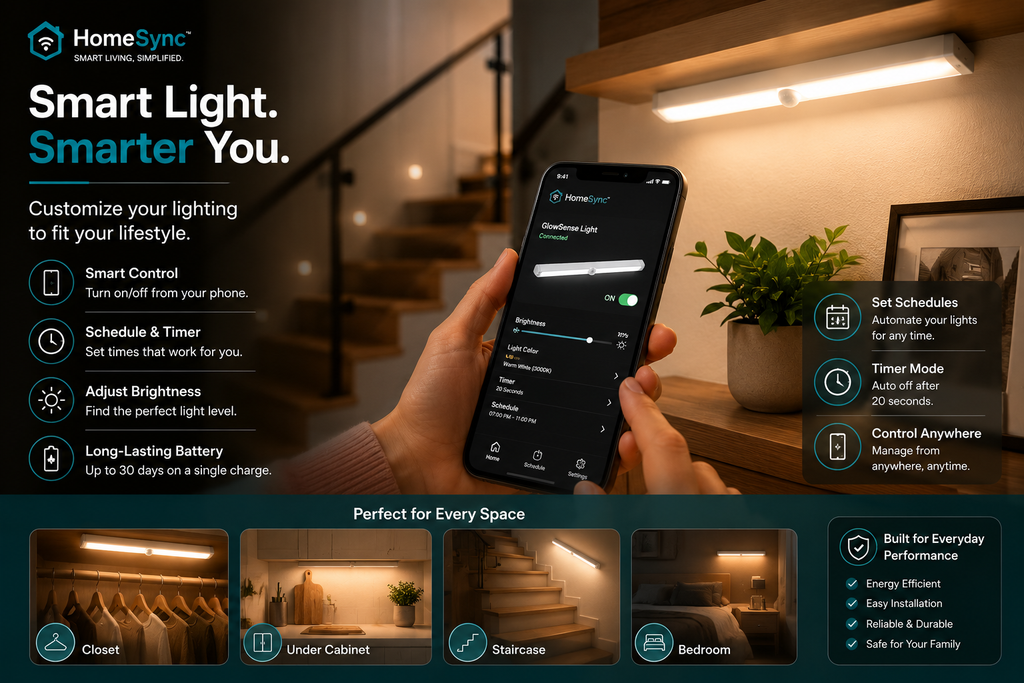 HomeSync™ GlowSense Motion Sensor Light