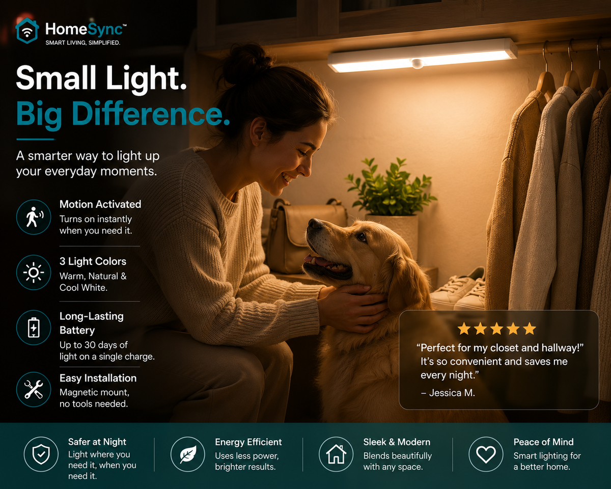 HomeSync™ GlowSense Motion Sensor Light