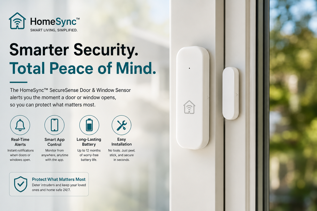 HomeSync™ SecureSense Door & Window Sensor